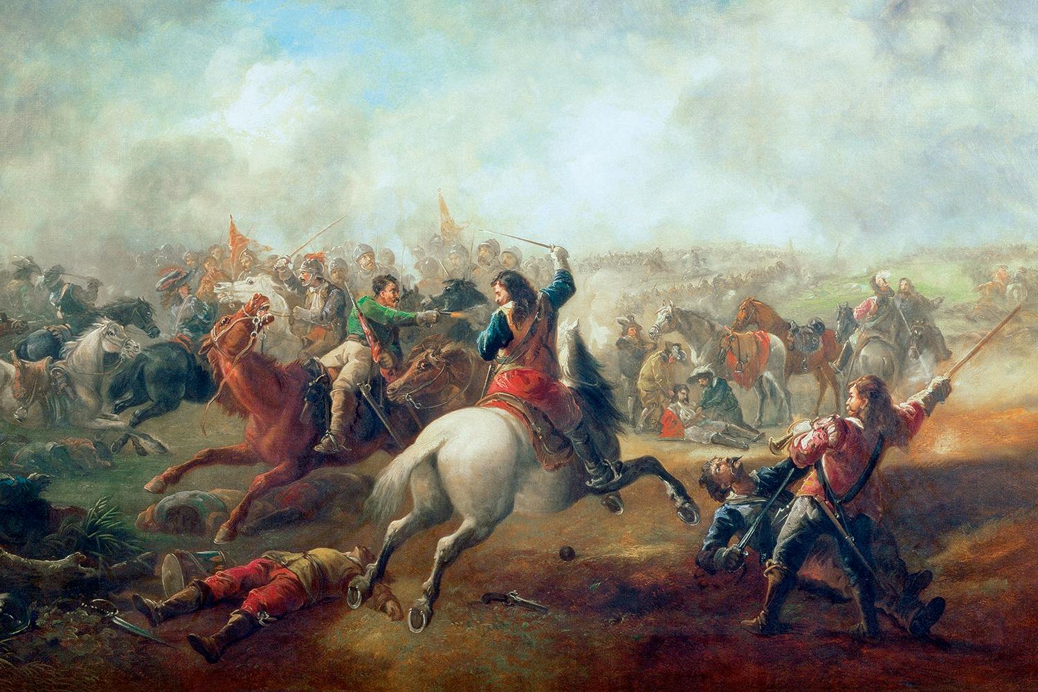 slaget vid marston moor 1644 oliver cromwell